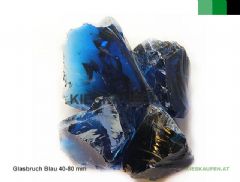 Glas Brocken Blau 40-80 mm image